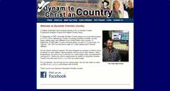 Desktop Screenshot of dynamitechristiancountry.com